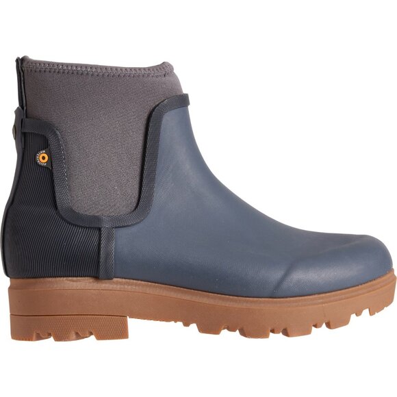 NEW Bogs Footwear Holly Rain Bootie - Waterproof Dark Grey For Women 252 - Picture 6 of 7